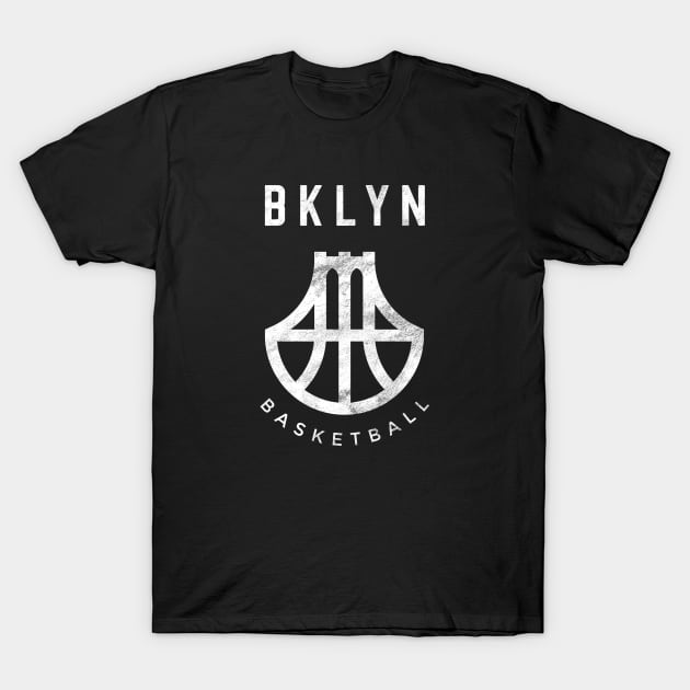 Brooklyn Bridge Icon Nets Logo re-design, Playoffs 2021 T-Shirt by BooTeeQue